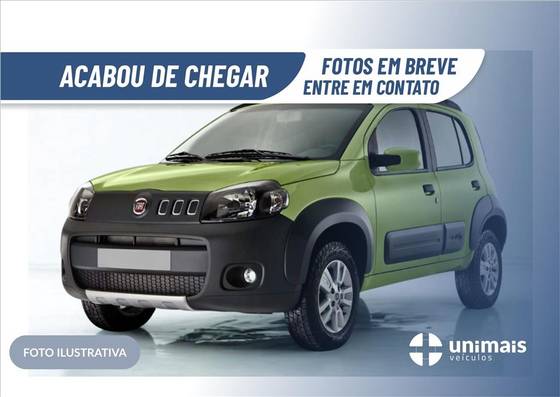 FIAT UNO 1.4 EVO WAY 8V FLEX 4P MANUAL FIAT UNO 1.4 EVO WAY 8V FLEX 4P MANUAL